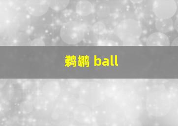 鹈鹕 ball